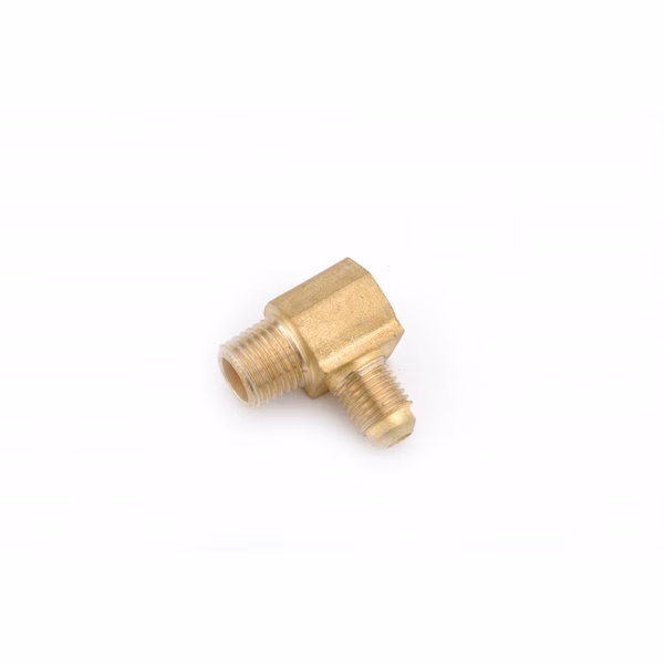 38 Outside Diameter Tube 45 Degree SAE Flare x 12 Male Pipe Thread 90 Degree Elbow, Midland Industries, Mfr#: 704049-0608
