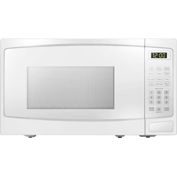 Danby Countertop Microwave, 900 Watts, 0.9 Cu.Ft. Capacity, White, Danby Products, Mfr#: DBMW0920BWW