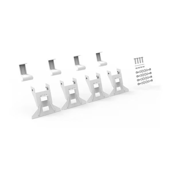 Mounts  Van Ladder Racks White Aluminum, Kargomaster, Mfr#: 408CC