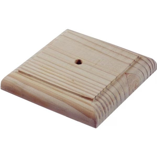 UPF 106096 Post Cap, 3-1/2 x 3-1/2 in Post/Joist, 4 in L, 4 in W, Upf, Mfr#: 106096