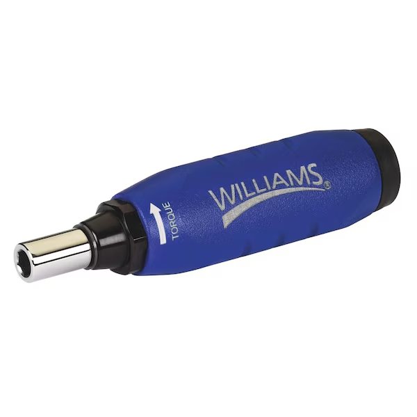 Single Set Torque Screwdriver, 5 1/2" L, Williams, Mfr#: 151SPW