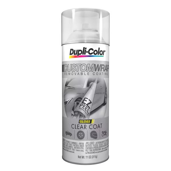 PAINT Removable Coating; Gloss Clear Coat; Aerosol Can; 11 Ounce, Vht, Mfr#: CWRC901