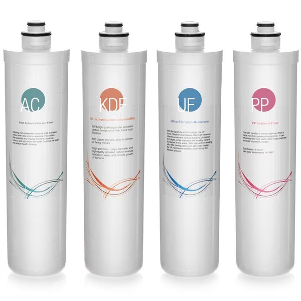 Replacement Set for CUA4 4Stage System 4PK, Ispring, Mfr#: F4-CUA4