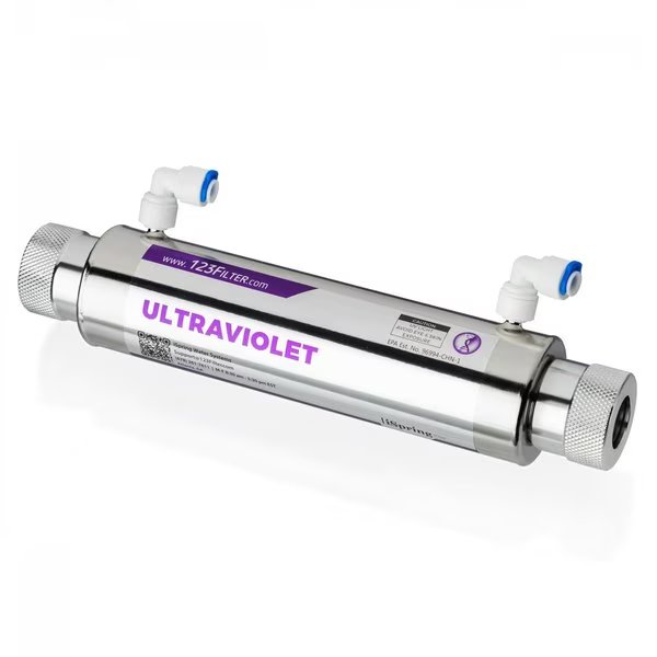 UV Light Water Filter w Smart Flow Control Switch 11W, Ispring, Mfr#: UVF11A